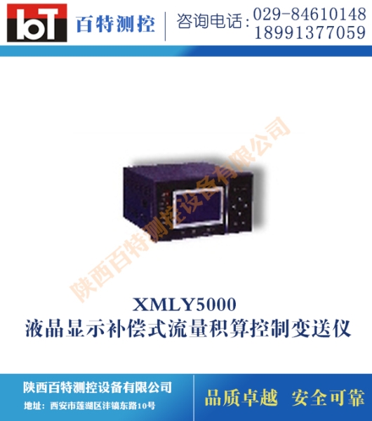 XMLY5000 液晶显示补偿式流量积算控制变送仪