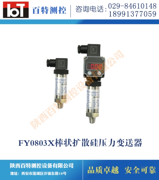 FY0803X棒状扩散硅压力变送器